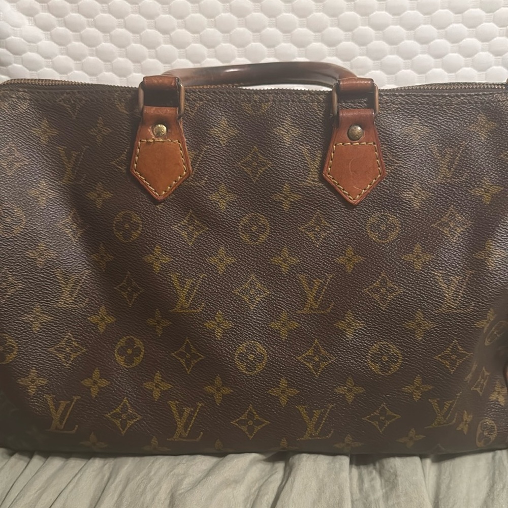 Louis Vuitton Authentic Handbag Speedy 35